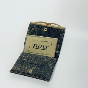 Tilley Black and Gold Women's Wallet